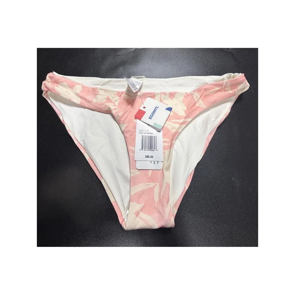 L*Space Sandy Bottom Full Bikini Bottoms Pink Floral LSSNF20P S NEW